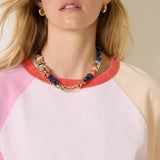 The Quick Dip Colorblock Top