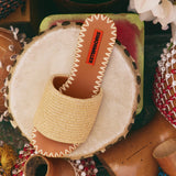 Raffia Salerno Sandal