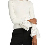 Elyse L/S Top White