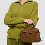Maude Mini Caryall Suede Cigar