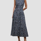 Gwen Printed Midi Dress