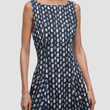 Gwen Printed Midi Dress