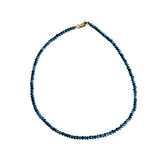 Dainty Candy Gemstone Necklace: Lavender