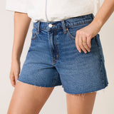 Kennedy Mid Rise Cutoff Short Cityscape Dark