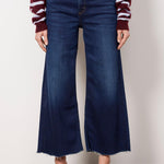 Lyra Wide Crop Lotus Jean