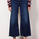 Lyra Wide Crop Lotus Jean