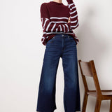 Lyra Wide Crop Lotus Jean