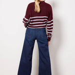 Lyra Wide Crop Lotus Jean