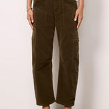 Marcelle Low Slung Cargo Costes Corduroy