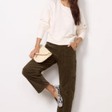 Marcelle Low Slung Cargo Costes Corduroy