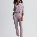 The Rolled Cuff Pant 25 Mauve Marl