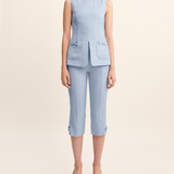 Harper Vest Blue
