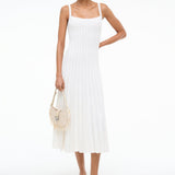 Freja Flat Thong Flip Flop Paper White
