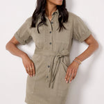 Cristina Dress in Axe