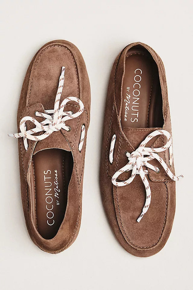 Petra Lace-Up Boat Shoes