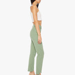 Hi Waist Rider Ankle Step Fray Cats And Dogs Mistletoe