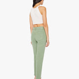 Hi Waist Rider Ankle Step Fray Cats And Dogs Mistletoe