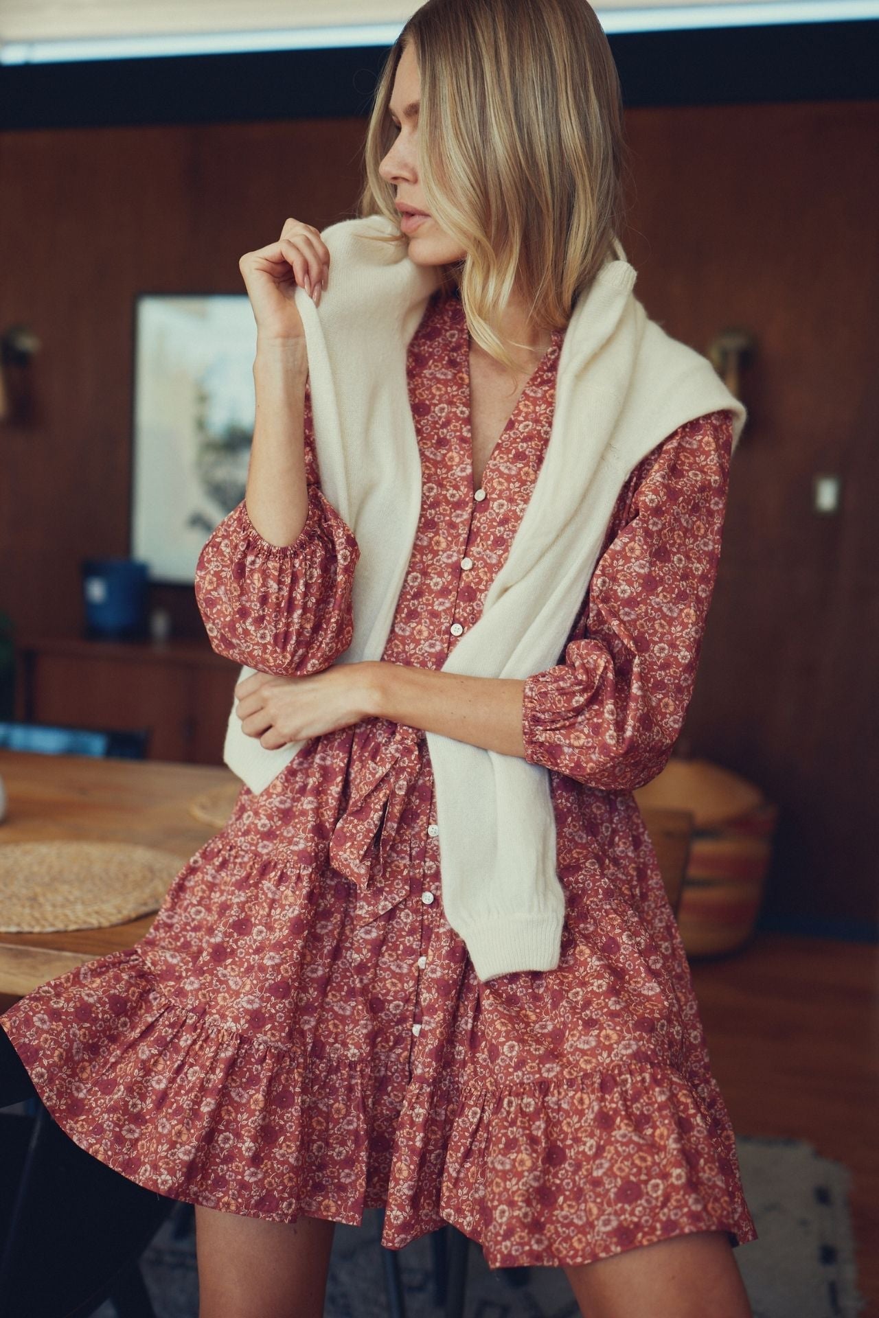 Celeste Dress Ethereal Vine