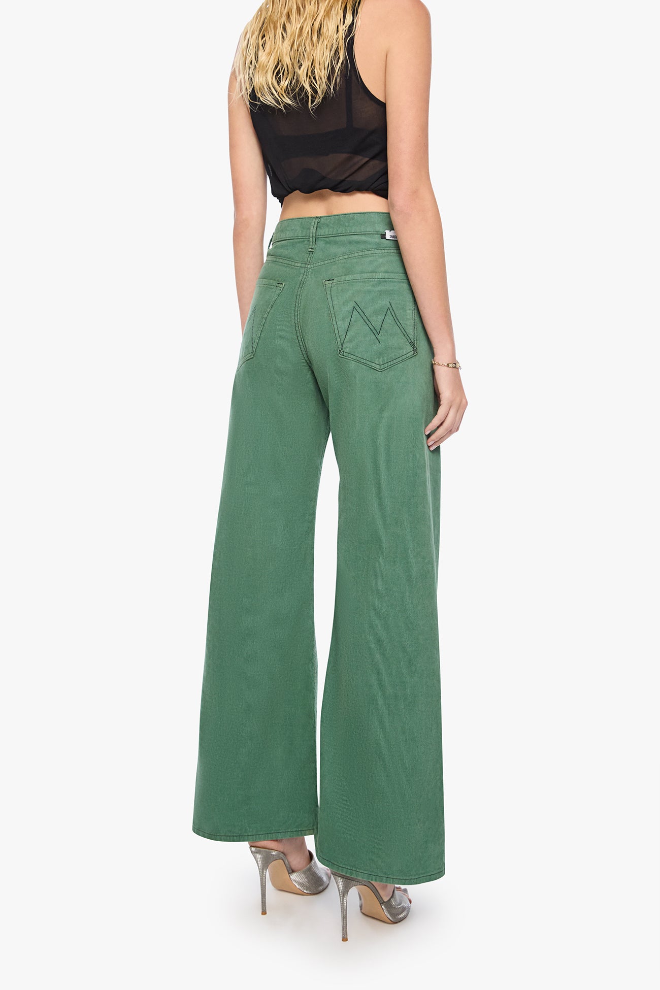 The Lemon Twist Sneak Dark Ivy Green Corduroy