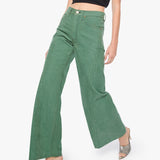 The Lemon Twist Sneak Dark Ivy Green Corduroy