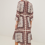 Berkshire Dress Paisley Scarf Ivory