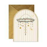 Baby Mobile Arch Greeting Card