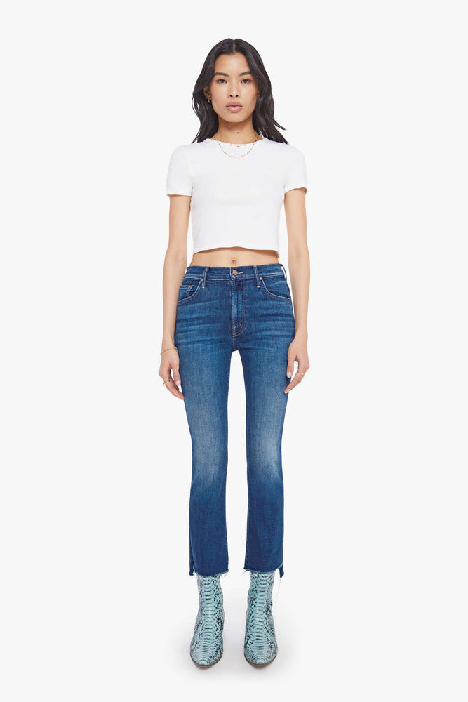 The Insider Crop Step Fray Troublemaker