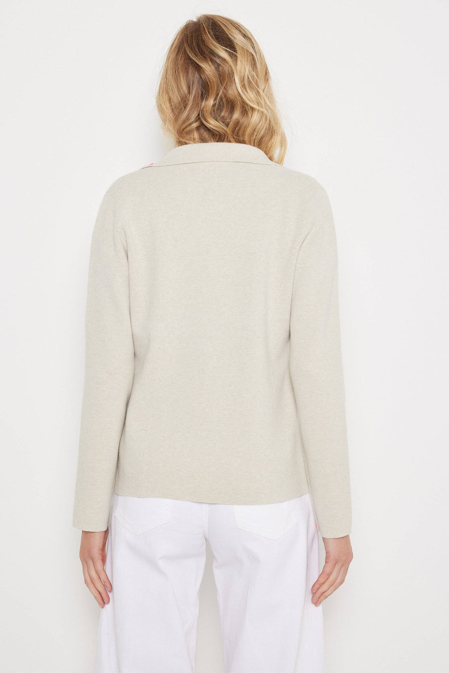 Stitchin Blazer Almond