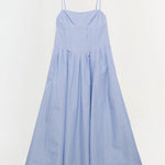 Kittiya Dress Harbor Blue Stripe