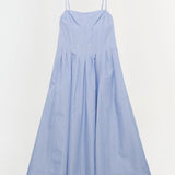 Kittiya Dress Harbor Blue Stripe