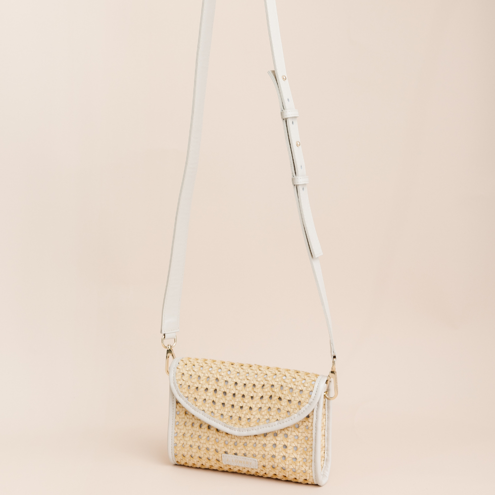 Byrdie Bag in Natural Cane