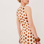 Posie Dress Celeste Spot Ginger