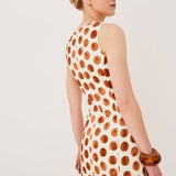 Posie Dress Celeste Spot Ginger