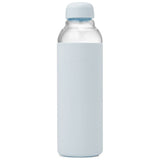 Glass Water Bottle: Cream