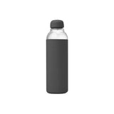 Glass Water Bottle: Charcoal