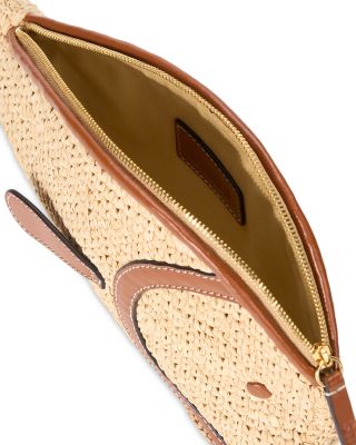 Pesce Fish Raffia Clutch