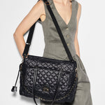 Black Crosby Lock Tote