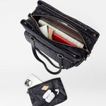 Black Crosby Lock Tote