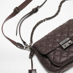 Espresso Small Crosby Lock Crossbody