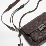 Espresso Small Crosby Lock Crossbody