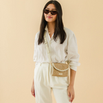 Byrdie Bag in Natural Cane