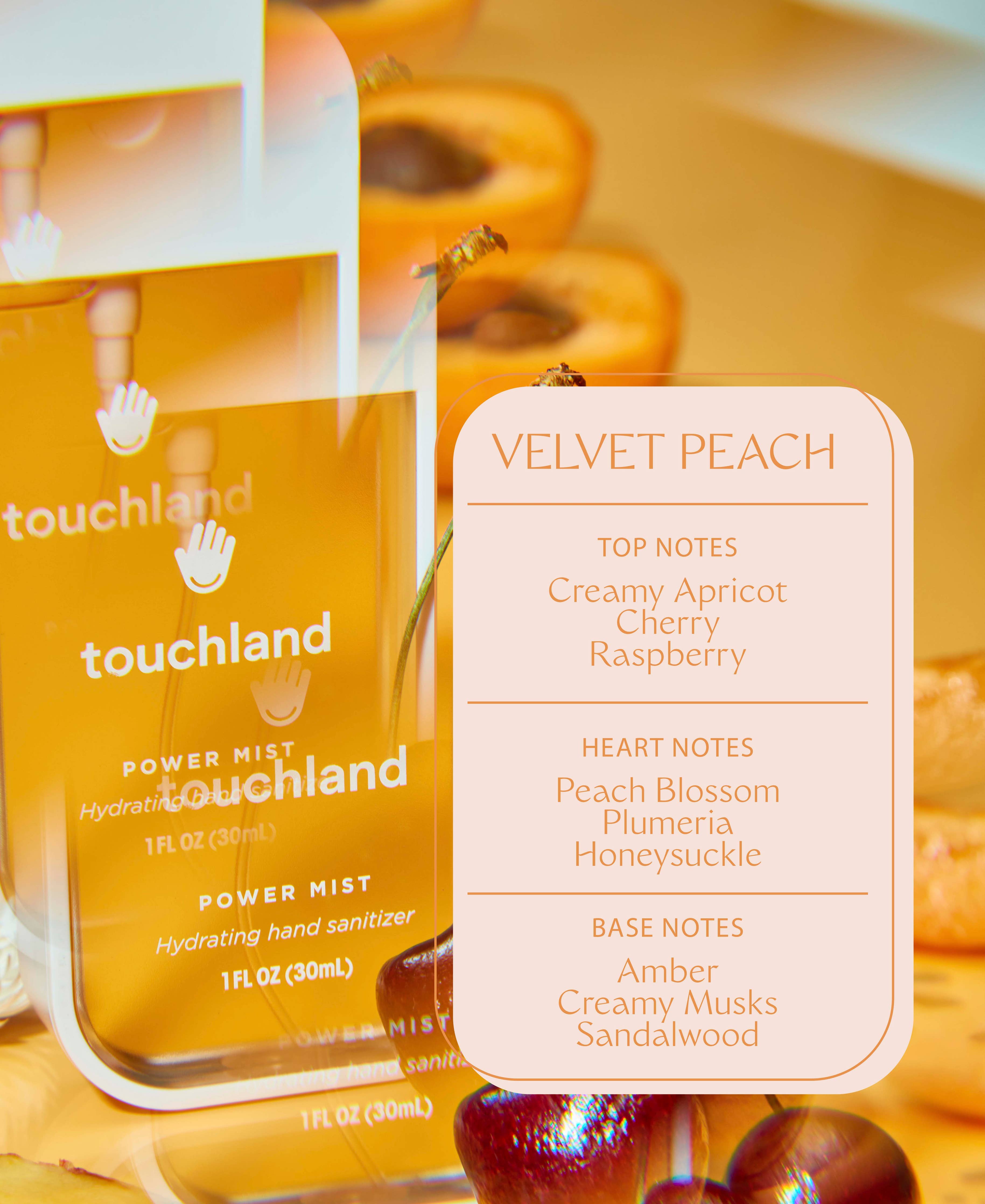 Touchland Velvet Peach Power Mist