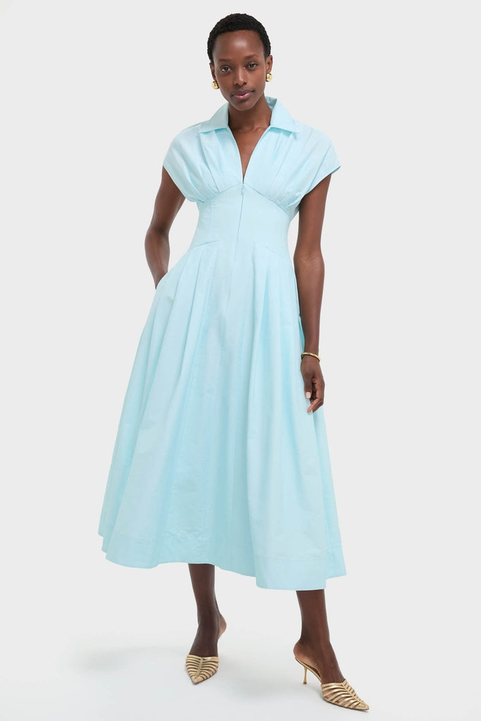 Farlow Midi Dress Sky