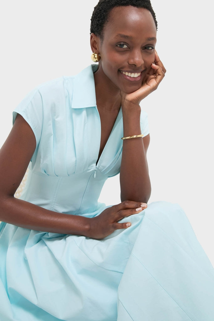 Farlow Midi Dress Sky