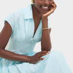 Farlow Midi Dress Sky