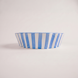 Kinsey Scallop Pie Plate: Blue