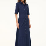 Joan Maxi Dress Navy