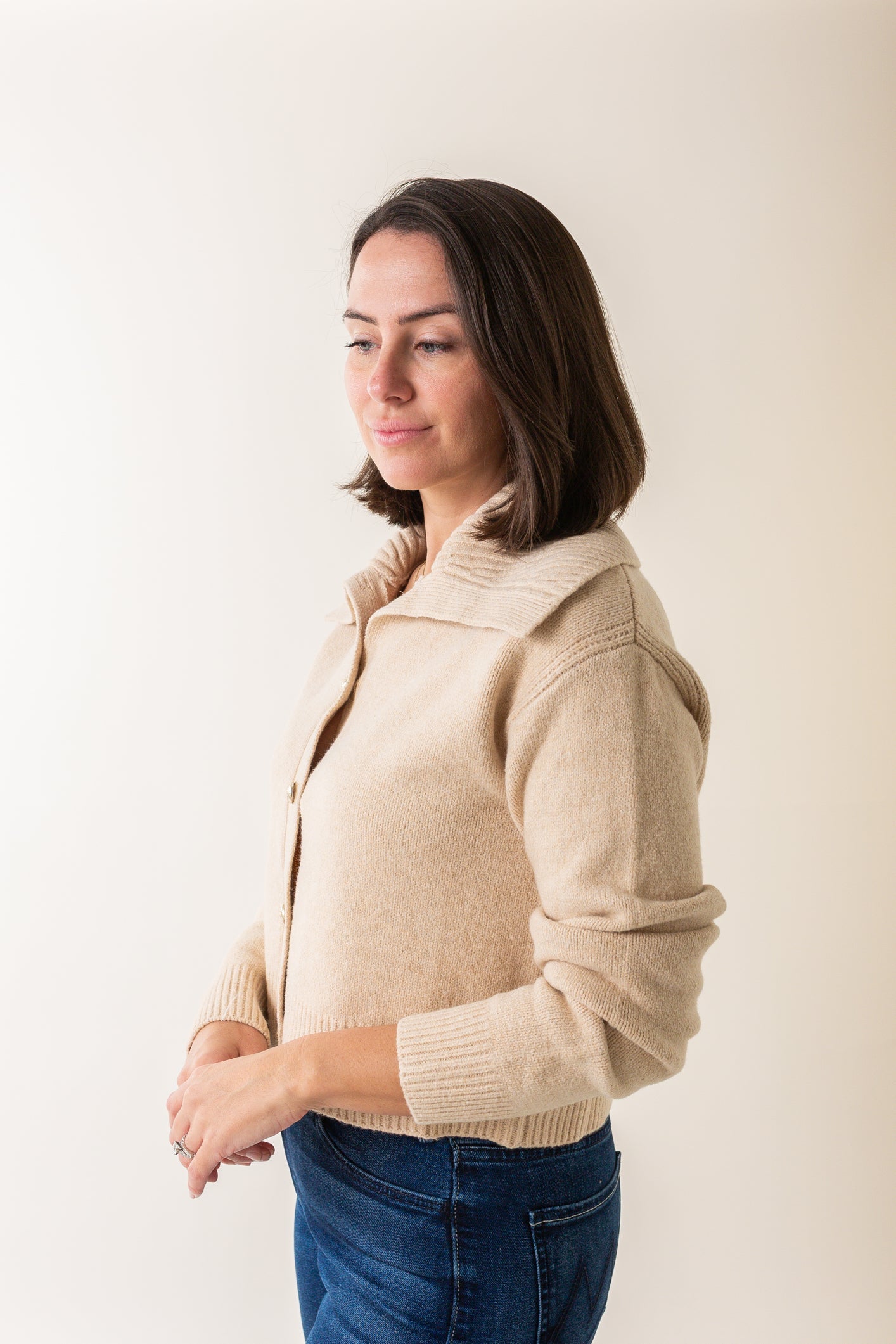 Holmen Cardigan Macaroon