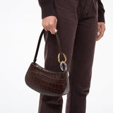Ollie Bag Espresso Croco