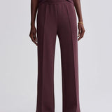 The Wide Leg Pant 28" Deep Mahogany